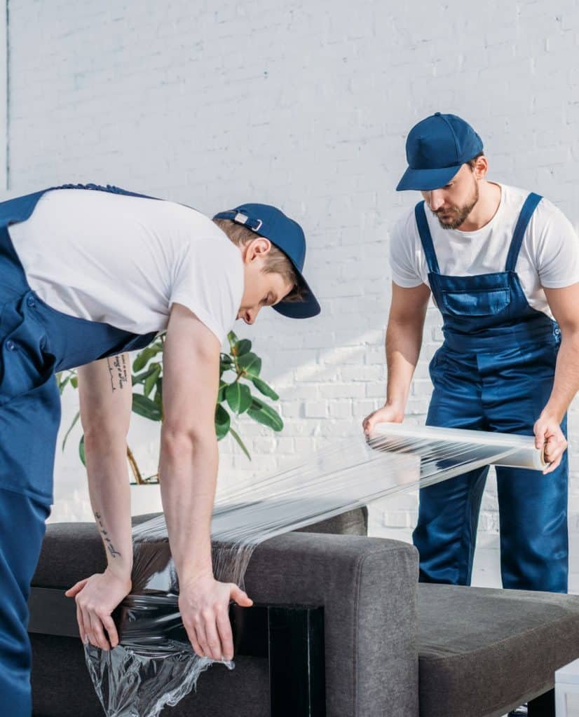 Furniture Movers Wrapping