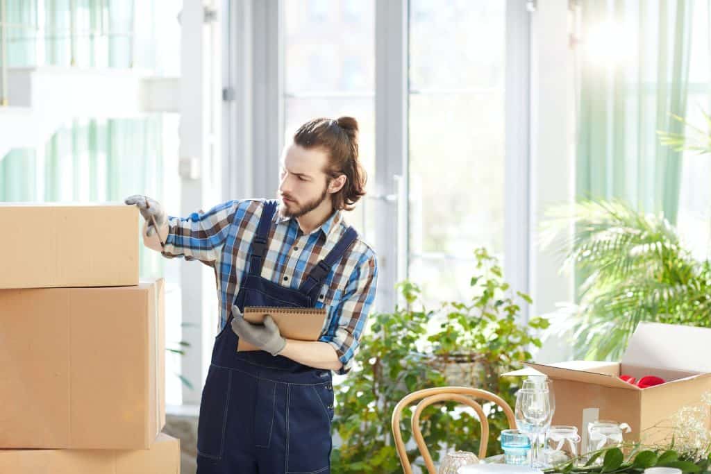 removalist checking items