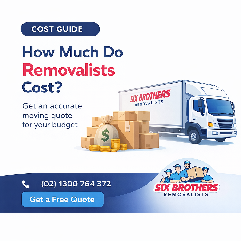 Downsizing stress guide featured image for decluttering before moving house by Six Brothers Removalists