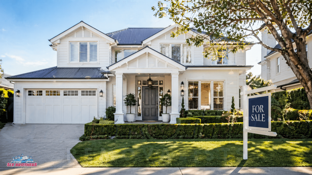 How to add value to your home before selling with a staged Sydney exterior by Six Brothers