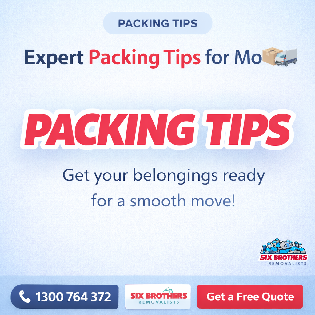 what professional movers hate to move highlighted in bold with packing tips design by Six Brothers Removalists Sydney