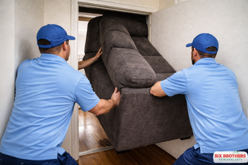 what movers hate to move large couch stuck in doorway during move by Six Brothers Removalists Sydney