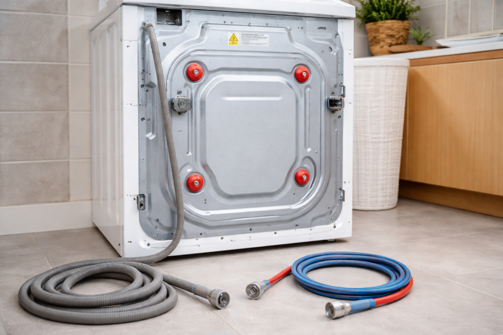 what movers hate to move washing machine with hoses disconnected and transit bolts Six Brothers Removalists Sydney