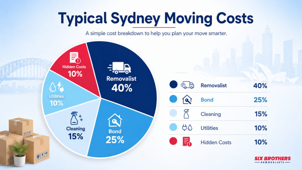 How to cut monthly expenses before a house move infographic by Six Brothers Removalists