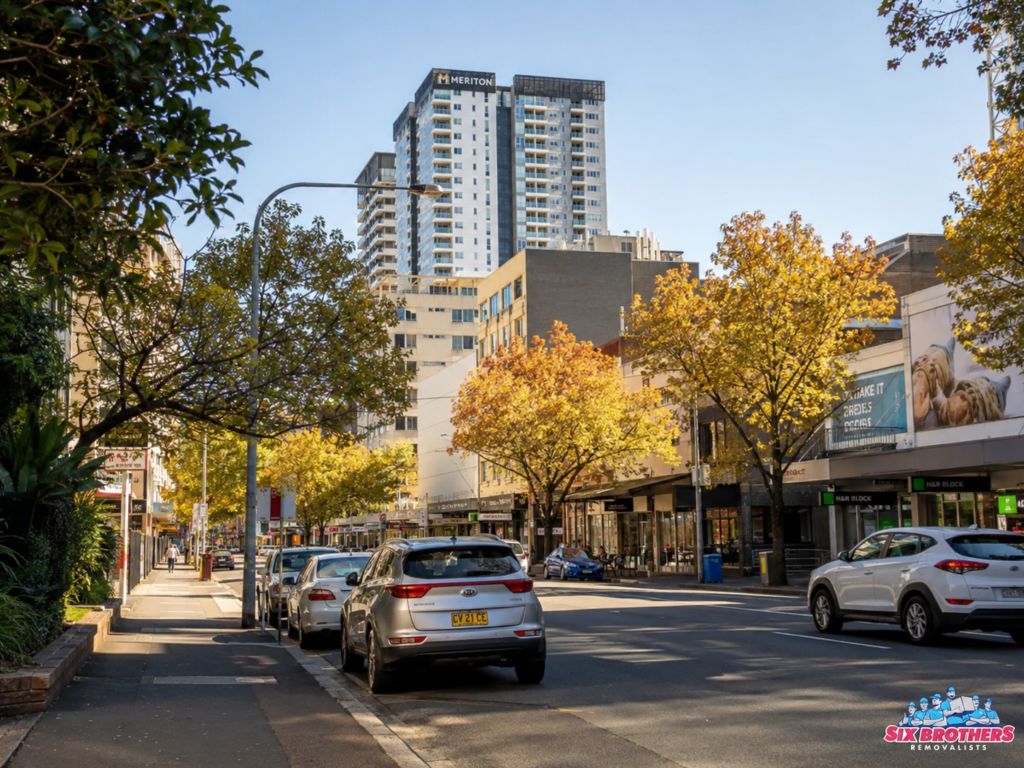 Parramatta street image for monthly payment on a 60000 home equity loan by Six Brothers Removalists