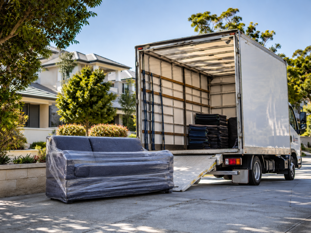 How to move a few furniture items interstate with Six Brothers Removalists using tape measure, bubble wrap and screws