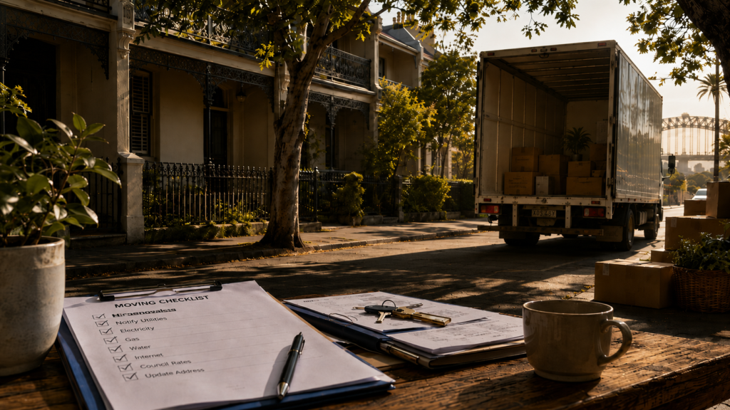 How to transfer utilities when moving interstate with Six Brothers Removalists planning a Sydney move