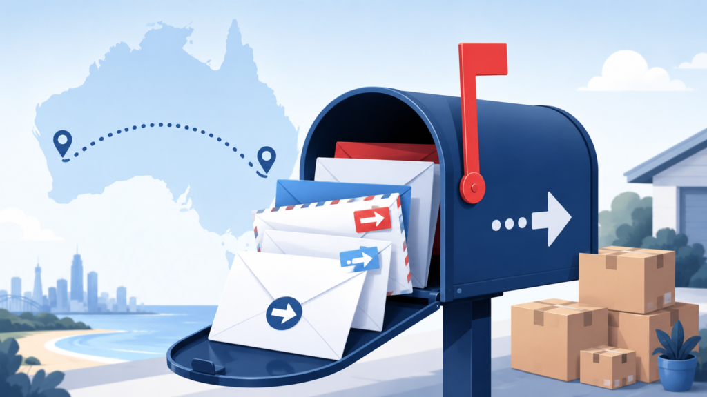 How to update your address when moving interstate with Six Brothers Removalists mail redirection guide