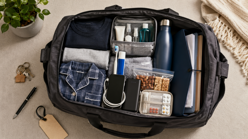 What to do 2 days before moving interstate: first-night bag essentials by Six Brothers Removalists