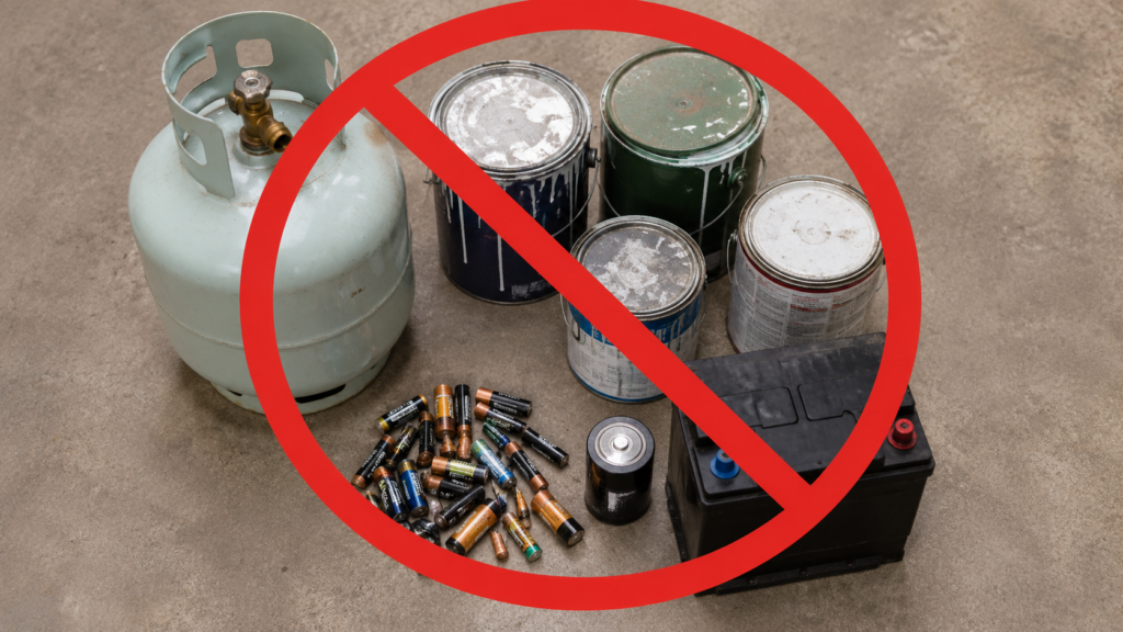 What to throw away before interstate moving: items removalists cannot take interstate with Six Brothers Removalists