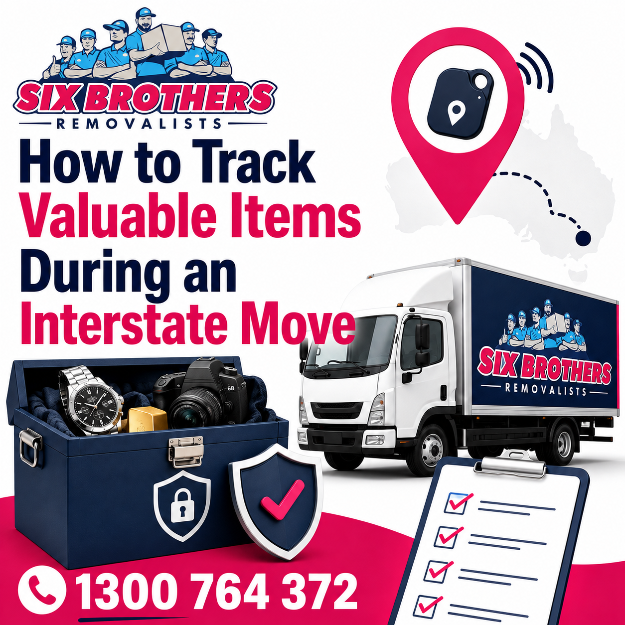 How to track valuable items during an interstate move with Six Brothers Removalists featured image
