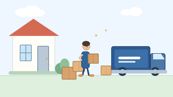Garage and workshop moving checklist for Sydney house moves by Six Brothers Removalists, with a mover carrying boxes.